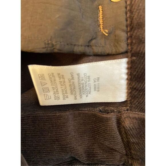 Michael Kors brown Corduroy pants size 4 rn# 11818 - Picture 5 of 7
